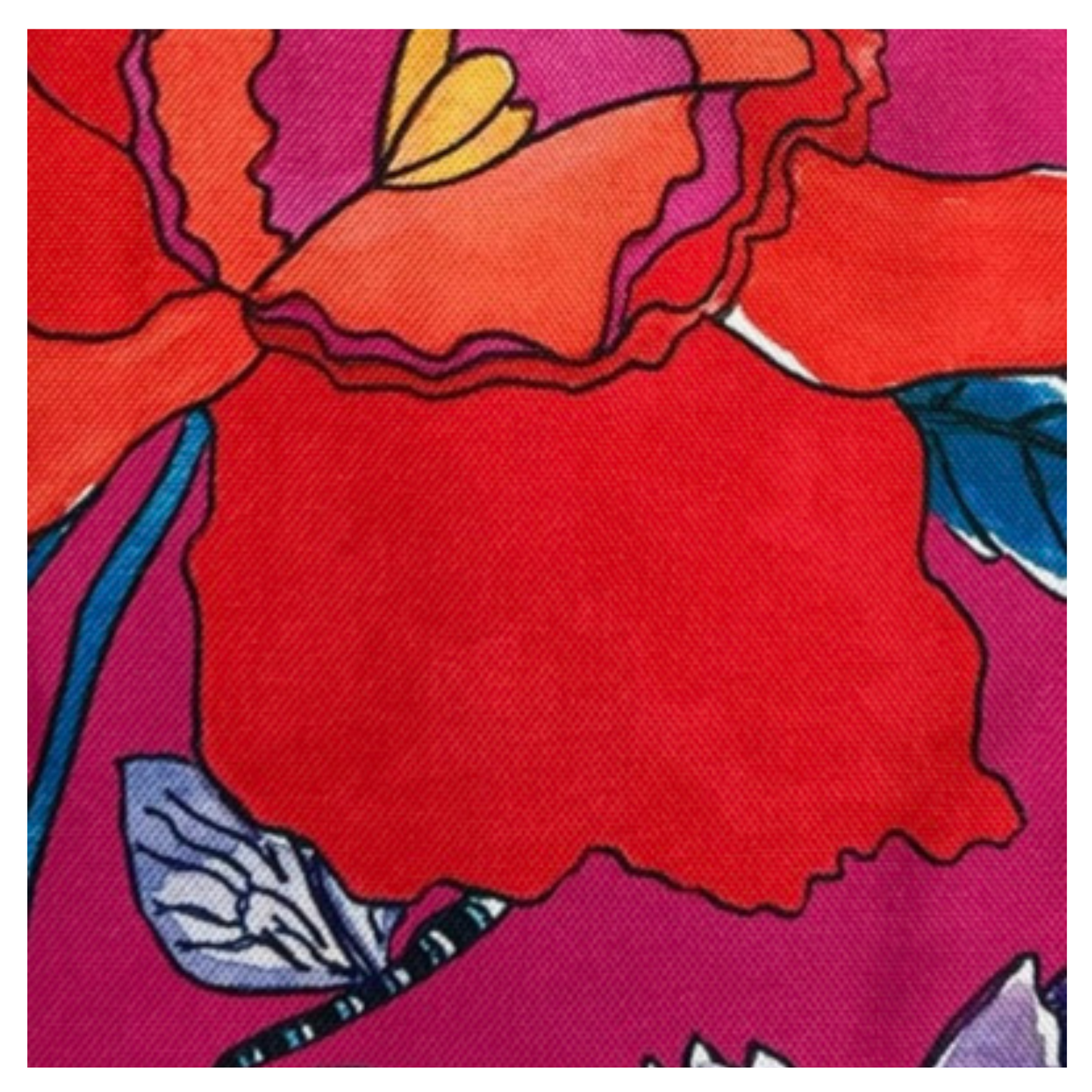 Iris Tote | Fuchsia