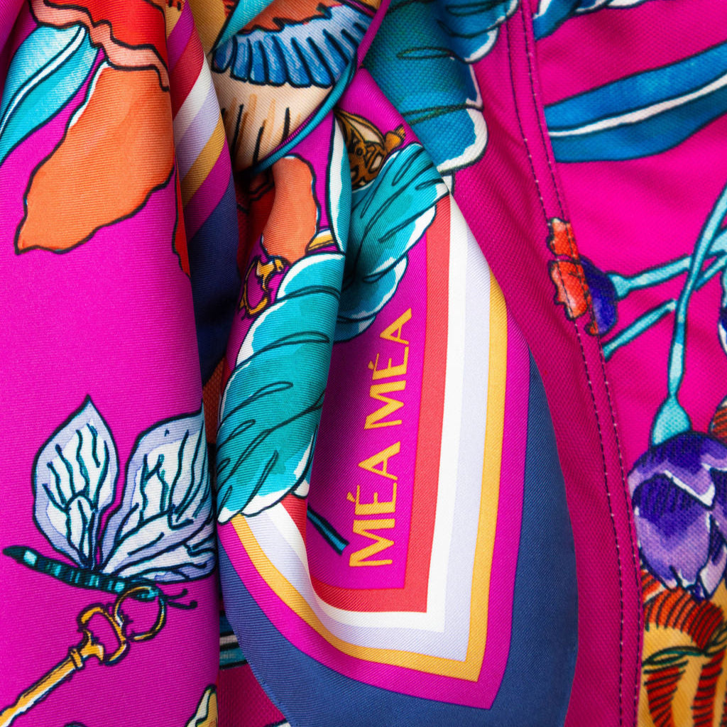 Iris Tote | Fuchsia