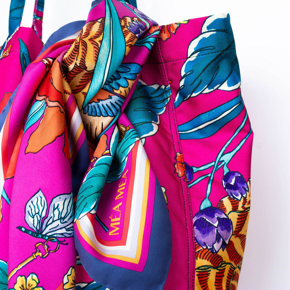 Iris Tote | Fuchsia