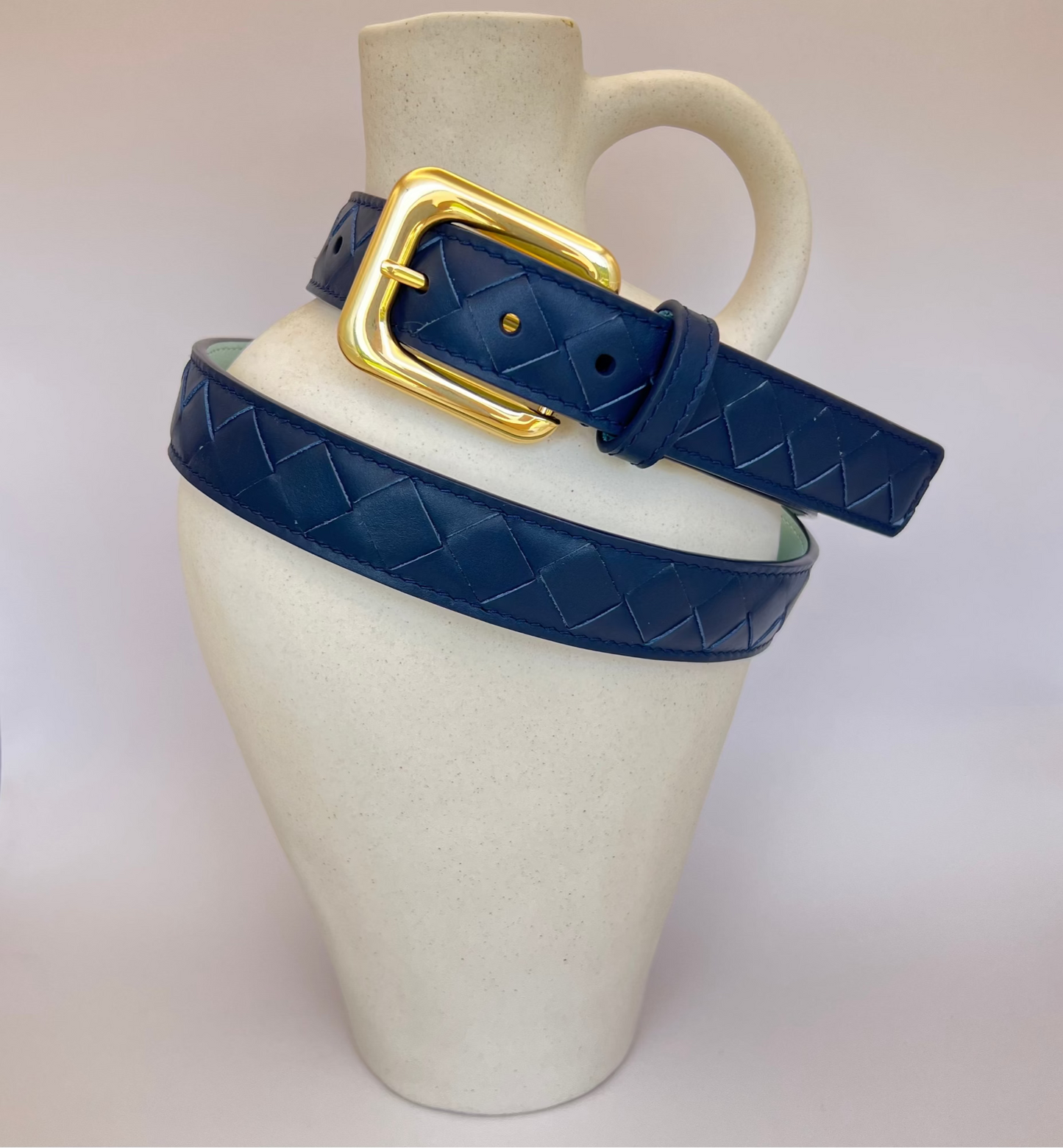 Cora Belt Dark Blue