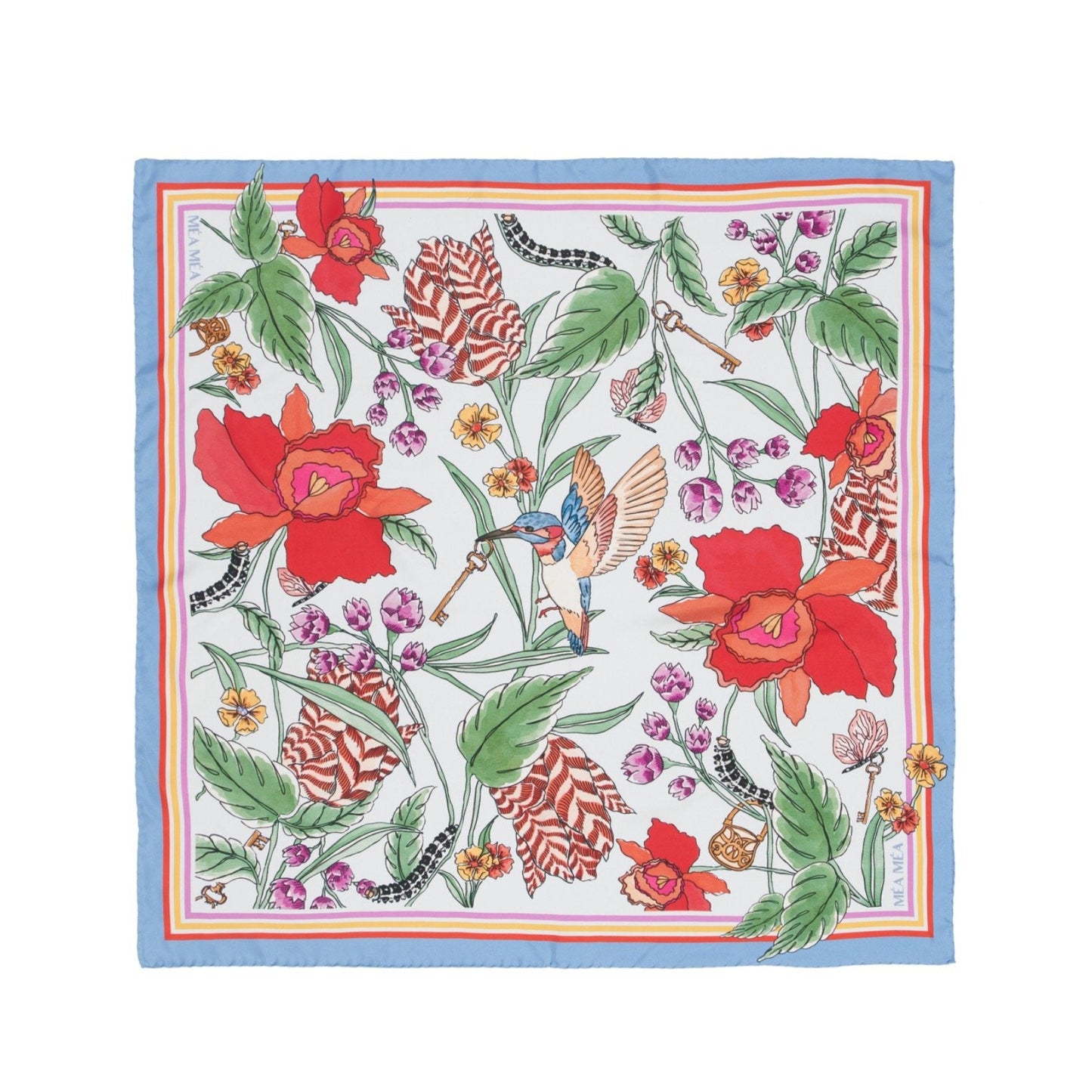 Iris Scarf | White