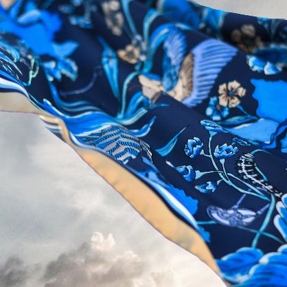 Iris Scarf | Dark Blue