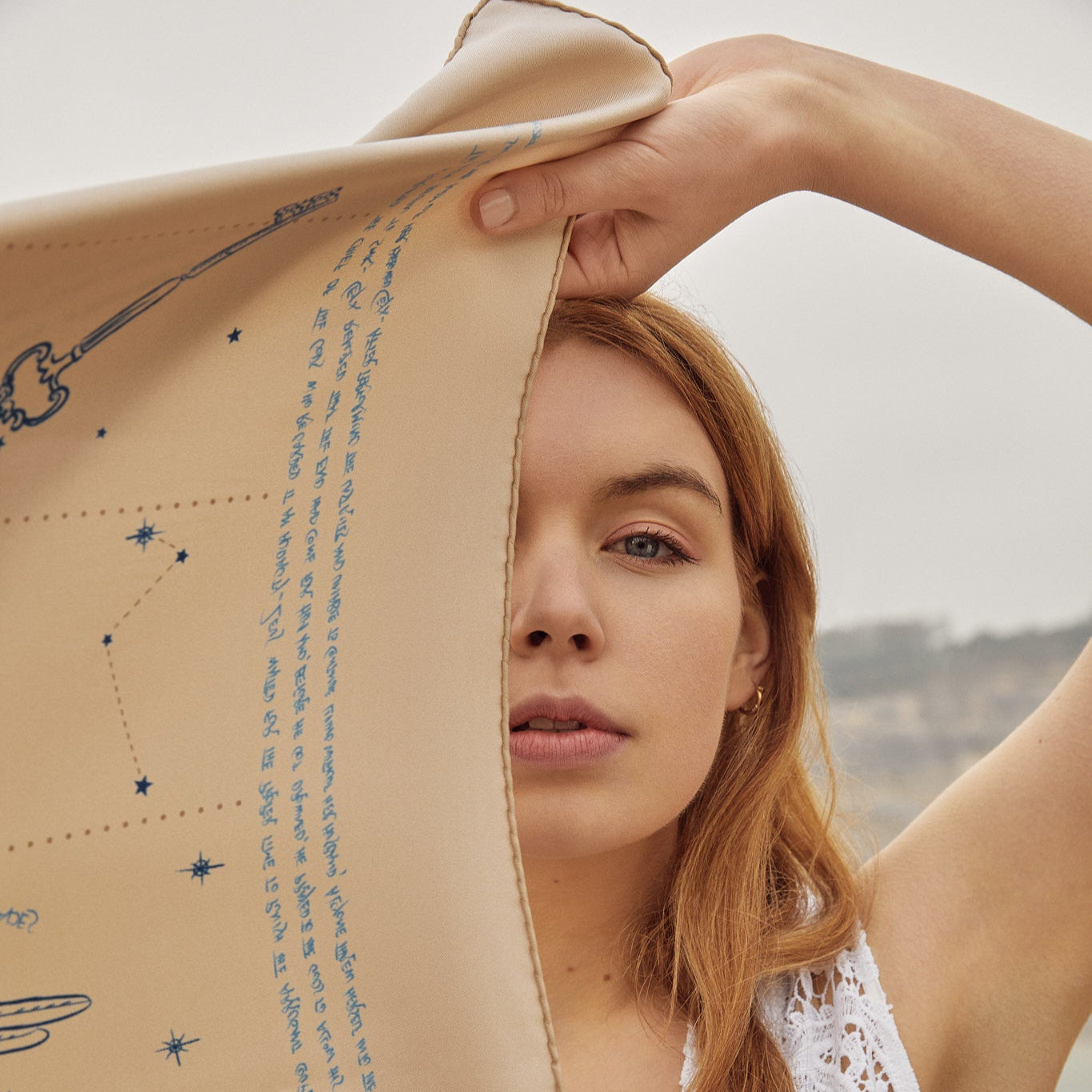 Halcyon Scarf | Sand