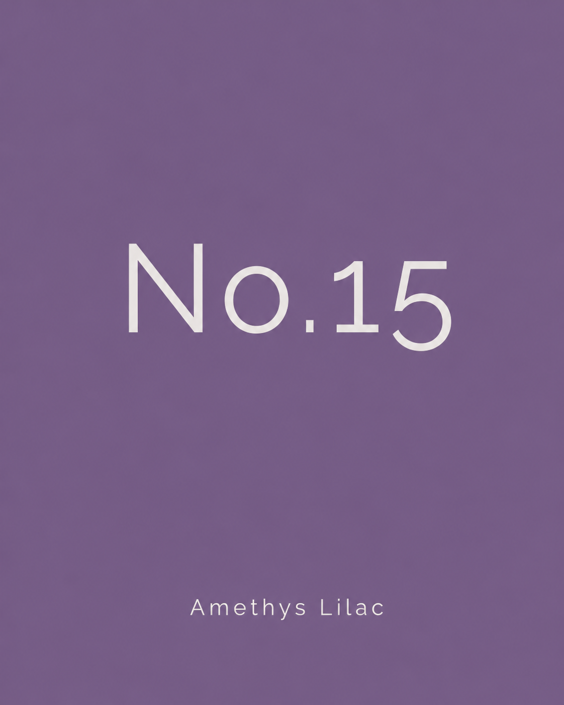 NO.15 Amethist Lilac (Pre-order)