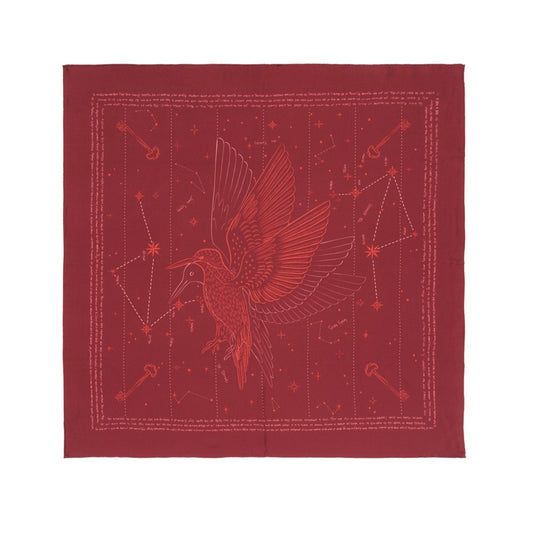 Halcyon Scarf | Cherry Red