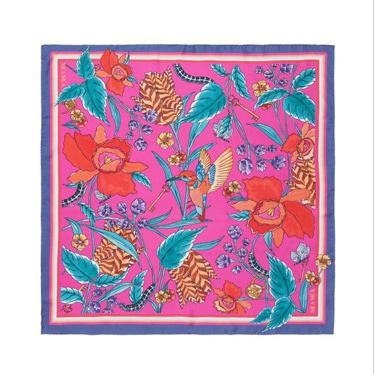 Iris Scarf | Fuchsia