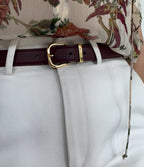 Pythia Belt – Luxe leren damesriemen | MÉA MÉA