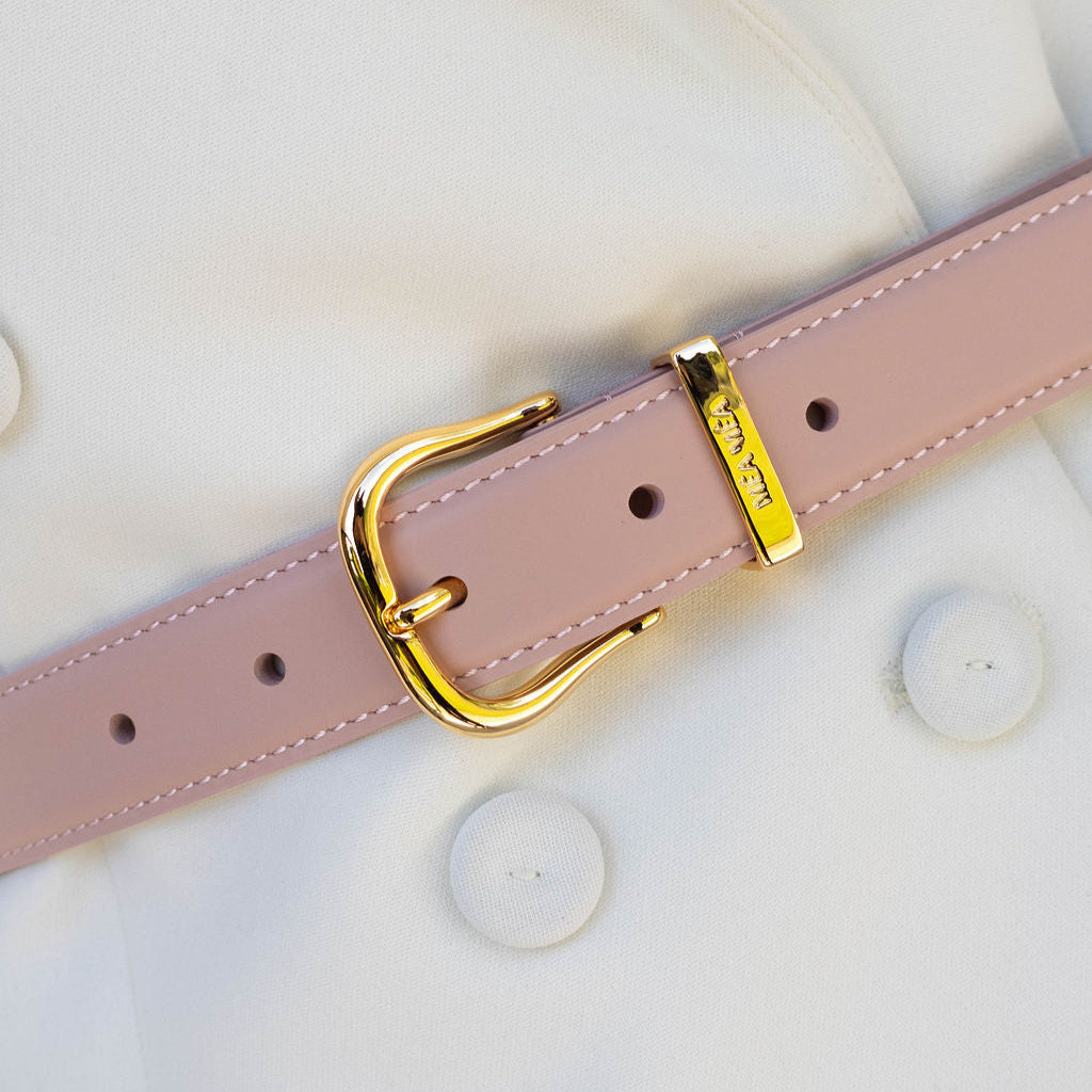 Pythia Belt – Luxe leren damesriemen | MÉA MÉA