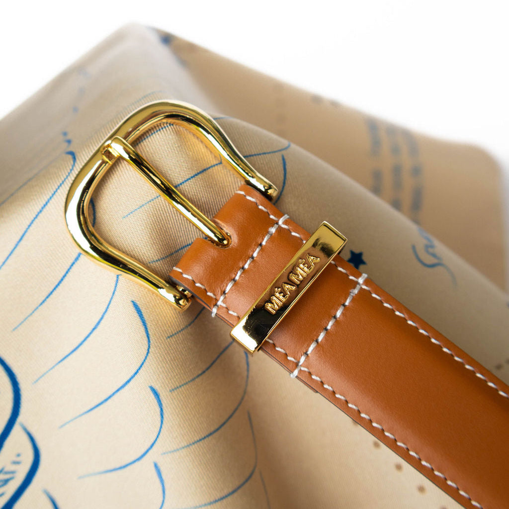Pythia Belt – Luxe leren damesriemen | MÉA MÉA